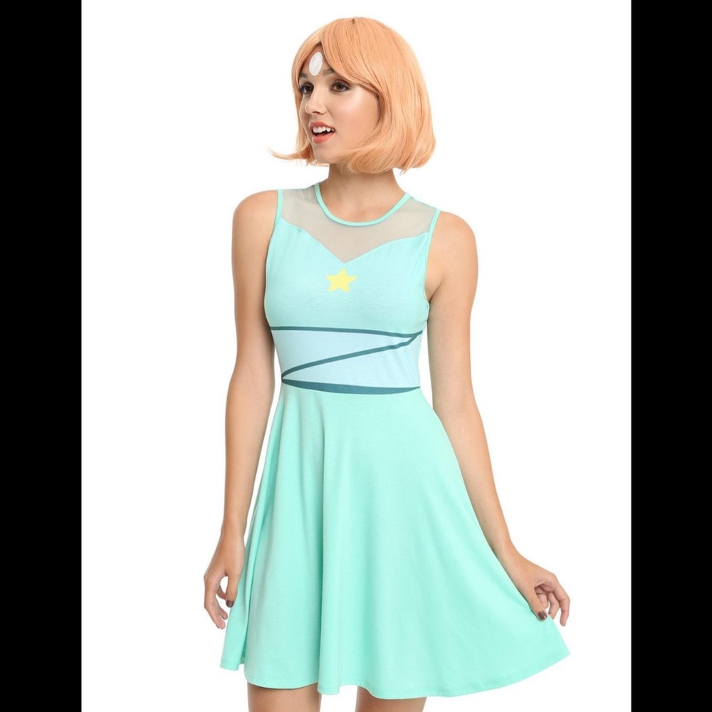 Steven Universe Hot Topic 3x Pearl Cosplay Dress